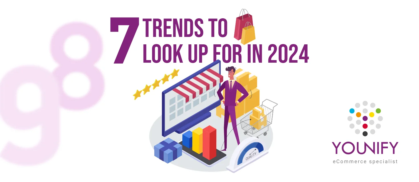 Trends in E-commerce for 2024 Blog Banner